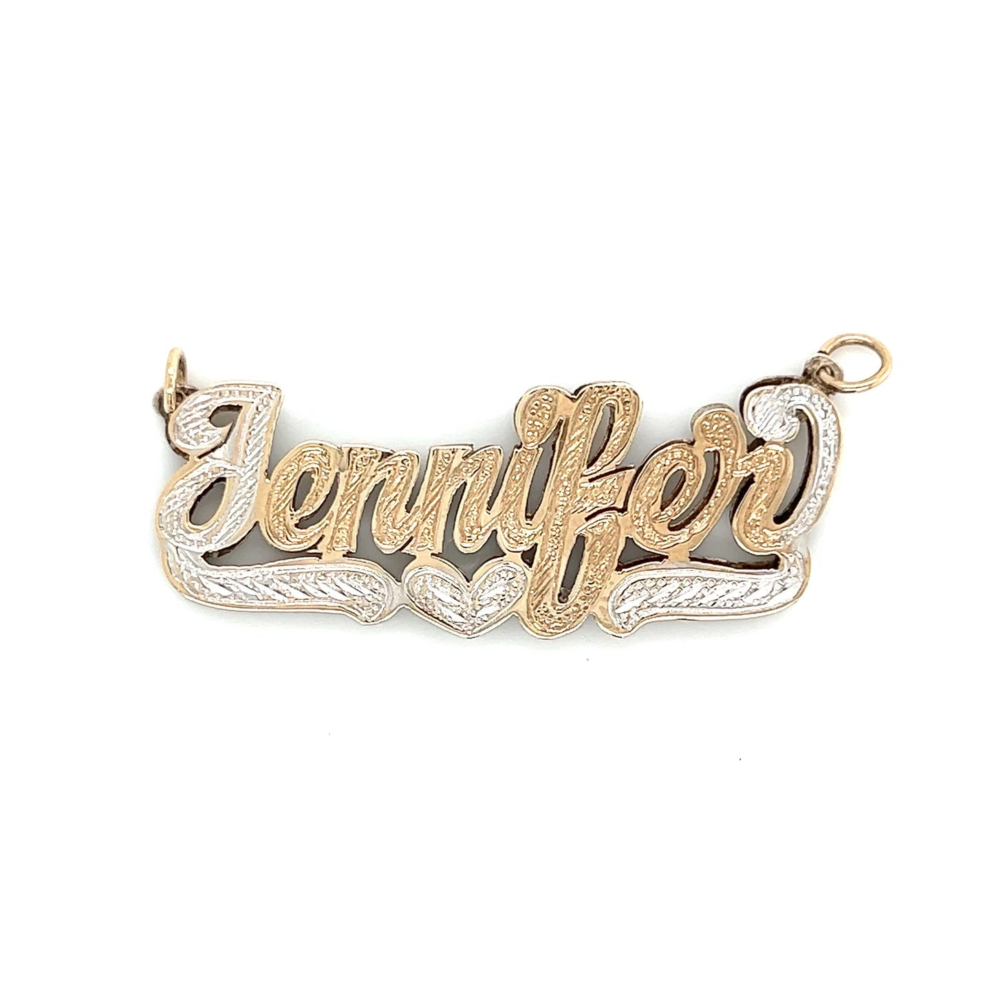 Customized Double Nameplate Necklace
